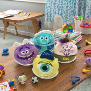 Porte-clés en peluche monstre dessin animé à un œil, mignon, petite poupée, pour étudiants, accessoires de sac, idéal pour les articles ménagers divers - Product Image 1