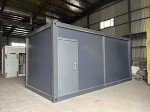 Dyhzce đơn container nhà ánh sáng đo khung thép có thể tháo rời di động có thể gập lại <span class=keywords><strong>flatpack</strong></span> thiết kế hoàn thành bảng điều khiển bánh sandwich - Product Image 2