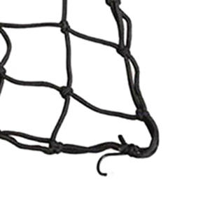 Bolsa de malla para equipaje con cuerda elástica negra, 40x40cm, para almacenamiento de casco de motocicleta y correa de fijación para caja trasera, actualización - Product Image 3