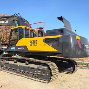 รถขุดมือสอง Volvo EC480 ของแท้จากญี่ปุ่น ขนาด 48 ตัน รถขุดขนาดใหญ่ แบบตีนยาง - Product Image 4