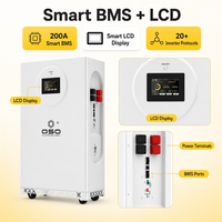 Sistema de Almacenamiento Solar de 16Kwh 51.2V 314Ah 300Ah 30Kw 48Kwh 80KWH 96Kwh 160Kwh 15Kwh, Paquete de Baterías de Iones de Litio Lifepo4 de 48V 20Kwh