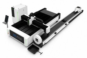 Découpeuse laser à fibre industrielle de type portique pour tôles et tubes métalliques, système CNC 1000W - Product Image 4