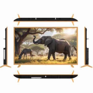 ทีวีสมาร์ท LED จอคู่ ขนาด 32-65 นิ้ว 4K QLED AI Upscaling สำหรับเล่นเกมส์ ใช้ในโรงแรม HDTV - Product Image 4