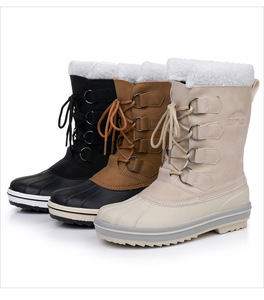 <span class=keywords><strong>Bottes</strong></span> de <span class=keywords><strong>chasse</strong></span> au canard thermique mi-mollet pour femmes chaussures de ski de neige en plein air d'hiver imperméables exportation transfrontalière anti-dérapante pour le russe - Product Image 1