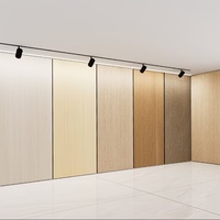 Panneau mural en bois de bambou à installation rapide, panneaux en pierre de carbone sans joint, panneaux muraux co-extrudés en fibre de cristal de carbone