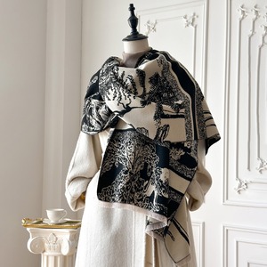 <span class=keywords><strong>Sciarpa</strong></span> invernale 2025 in Cashmere in Europa e negli Stati Uniti con aria condizionata in camera lunga scialle esterno doppia faccia calda <span class=keywords><strong>sciarpa</strong></span> dal vivo - Product Image 1