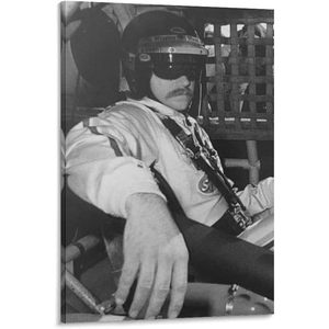 Personnalisé Dale Earnhardt Racing Portrait Vintage Motorsports Poster Wall Art Home Decor - Product Image 2