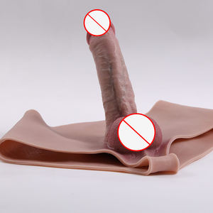 Groothandel populaire Nantianba huidkleurige lesbische seksspeeltjes leren <span class=keywords><strong>strap</strong></span>-on dildo damesondergoed seksproducten - Product Image 5
