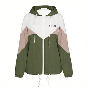 Veste à capuche zippée imperméable et coupe-vent pour homme avec logo personnalisé, idéale pour la randonnée en montagne, manteau d'extérieur grande taille pour homme, USA - Product Image 1