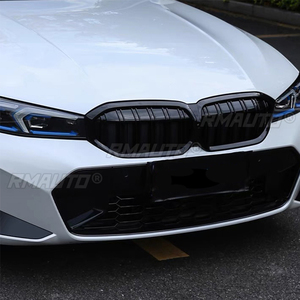 Rejilla Delantera Negra Brillante para BMW I3 2022 2023, Cubierta de Rejilla para Parachoques Delantero, Adhesivo para Accesorios de Auto - Product Image 6