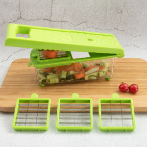 Pelador <span class=keywords><strong>de</strong></span> Verduras/Melón Multifuncional <span class=keywords><strong>de</strong></span> <span class=keywords><strong>Acero</strong></span> <span class=keywords><strong>Inoxidable</strong></span> <span class=keywords><strong>de</strong></span> 16 <span class=keywords><strong>Piezas</strong></span> con Caja <span class=keywords><strong>de</strong></span> Almacenamiento, Rebanador y Rallador <span class=keywords><strong>de</strong></span> Patatas para <span class=keywords><strong>Cocina</strong></span> - Product Image 2