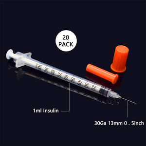 Jeringa de <span class=keywords><strong>Insulina</strong></span> Estéril de Un Solo Uso, Diseño de Aguja Corta Ultrafina <span class=keywords><strong>para</strong></span> Animales, Inyección de Bajo Dolor, Barril de Alta Transparencia - Product Image 6