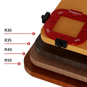 4 ב 1 מכונת זמירה קשת אלומיניום חיתוך פילה R10-R50 רדיוס לוח רדיוס לוח רדיוס לוח - Product Image 4