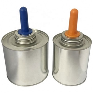 กระป๋องโลหะบรรจุกาวซีเมนต์พีวีซีขนาด 500 มล. ฝาเกลียว พร้อมแปรง - Product Image 3