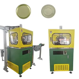 Metal Lid Cover Edge Lining Machine Tinplate End Tin Can Bottom Compound Lining Machine