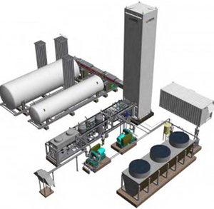 Planta de Oxígeno Líquido Criogénico de Buena Calidad BW para la Producción de Oxígeno Líquido de Alta Pureza Utilizado en el Campo Industrial General - Product Image 5