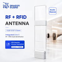 Antena de Doble Función EAS RF de 8.2MHz + RFID UHF de 860-960MHz, Modelo RIA22, Sistema de Alarma RF, Gestión de Inventario Antirrobo