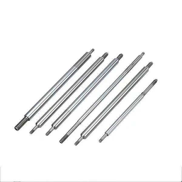 High brightness chrome-plated shaft OEM stainless steel shaft CNC machining electroplated gear shaft