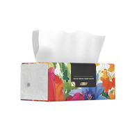 Vente en gros d'usine de mouchoirs en papier jetables biodégradables ultra doux et hautement absorbants en pâte vierge