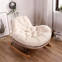 Vente en Gros Fauteuil de Relaxation Luxueux Inclinable et Couchage Style Nordique Meuble de Salon Fauteuil à Bascule Simple Canapé Paresseux