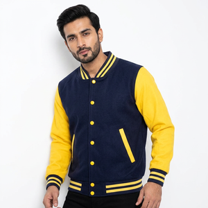 Varsity Cotton Letterman Jacket Top Quality <b>Men</b> College Baseball jacket for <b>men</b> - Product Image 1