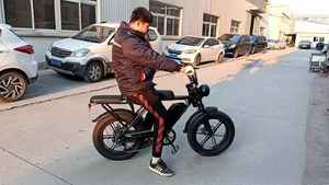 Nouveau modèle de VTT électrique à grande vitesse 48V 500W gros pneu roue intégrée 1000W Vélo de route électrique pour adulte - Product Image 5