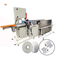 Machine de découpe automatique à la scie à ruban pour papier toilette géant et essuie-tout de cuisine
