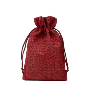 Bolsas <span class=keywords><strong>de</strong></span> regalo <span class=keywords><strong>de</strong></span> yute y lino, 10x14cm, <span class=keywords><strong>de</strong></span> <span class=keywords><strong>arpillera</strong></span> Natural, para dulces, para boda, Navidad, fiesta, suministros <span class=keywords><strong>de</strong></span> bolsas <span class=keywords><strong>de</strong></span> embalaje - Product Image 4