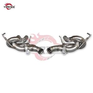 Système d'échappement sport Valvetronic Catback VORTEX haute performance en acier inoxydable T304 pour Ferrari F12 - Product Image 4