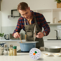 60 Minuten Pomodoro Produktivitätstimer Google Visueller Timer für Kochen Klassenraum-Studien-Timer für Kinder