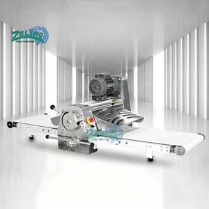 Laminadora de Masa Comercial de Sobremesa de 520 mm ZL-520T, <span class=keywords><strong>Rodillo</strong></span> Automático para Pastelería, Equipo de Panadería para Croissants y Hojaldre, Capacidad de 5 kg - Product Image 4