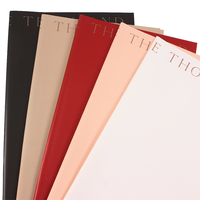 Papier d'emballage pour fleuriste, couleur unie, romantique, motif cœur, imperméable, pour bouquet de fleurs
