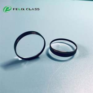 เลนส์ควอตซ์ JGS1 แบบโค้งเว้า-โค้งนูนเคลือบสาร AR ของ FELIX พร้อมขอบเคลือบสีดำ ป้องกันรังสียูวี สำหรับระบบเลเซอร์ - Product Image 6