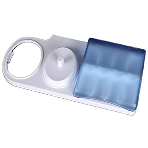 Soporte para cabezales <span class=keywords><strong>de</strong></span> <span class=keywords><strong>cepillo</strong></span> <span class=keywords><strong>de</strong></span> <span class=keywords><strong>dientes</strong></span> eléctrico, <span class=keywords><strong>cargador</strong></span> para <span class=keywords><strong>Oral</strong></span> <span class=keywords><strong>B</strong></span> (1 soporte) con cubierta <span class=keywords><strong>de</strong></span> elevación - Product Image 1
