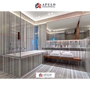 Lastre di Marmo Equator Lucidato a Basso Prezzo di Fabbrica, Marmo Bianco Zebrato Turco Importato <span class=keywords><strong>Marmara</strong></span>, Piastrelle in Marmo con Effetto <span class=keywords><strong>Marmara</strong></span> - Product Image 6