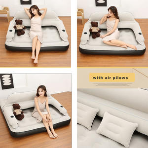 Colchón de aire doble de alta calidad con bomba integrada, colchón inflable al por mayor para invitados, cama de aire inflable - Product Image 6