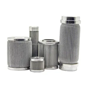 Sintered screen filter cartridge multi-layer sintered screen stainless steel filter element 316L metal sintered screen filter