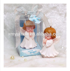 Ángel lindo niño y niña bebé de silicona molde vela venta molde 3d de alas de Ángel - Product Image 5