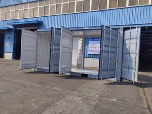 ตู้คอนเทนเนอร์แบบเปิดด้านเดียว20ฟุตภาชนะสำหรับจัดส่งแบบแห้ง - Product Image 2