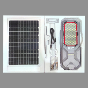 Lampe solaire de rue LED 200W/300W, télécommande intelligente, induction lumineuse, étanche, lampe extérieure pour routes, indice de protection IP66 - Product Image 6