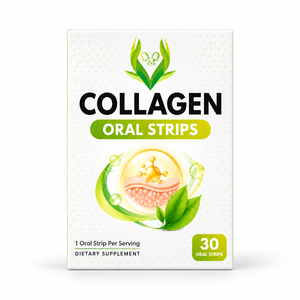 Offre Spéciale : Bandes buccales de collagène avec biotine et acide hyaluronique – Complément vitaminique pour des cheveux et des ongles forts – Film oral - Product Image 1