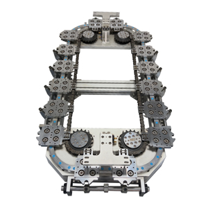 Módulo de Transporte de Alta Velocidad, Línea de Ensamblaje, Sistemas de Transporte de Cadena para Automatización Industrial, Transportador de Cadena Circular con Carros - Product Image 1