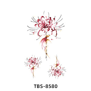 Nouveau gros <span class=keywords><strong>fleur</strong></span> <span class=keywords><strong>tatouage</strong></span> temporaire <span class=keywords><strong>bras</strong></span> étanche <span class=keywords><strong>tatouage</strong></span> autocollants demi-<span class=keywords><strong>bras</strong></span> dos couleur Animal crâne <span class=keywords><strong>tatouage</strong></span> autocollants - Product Image 4