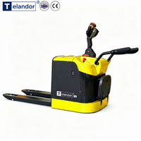 Transpalette électrique à plateforme pliable avec capacité de 2500 kg