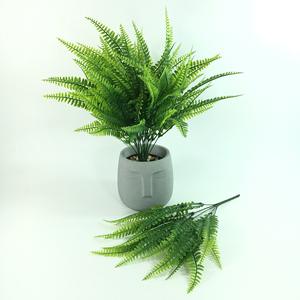 Fausses plantes vertes, vente en gros, 100 pièces, plantes artificielles de Boston Fern, forets pour décoration de maison et de bureau - Product Image 6