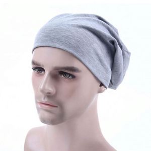 New Solid Color Casual Baggy Slouchy Beanies Hat Man Autumn Spring Hip Hop Soft Ear Warmer Skullcaps Outdoor Windproof Bonnet - Product Image 6