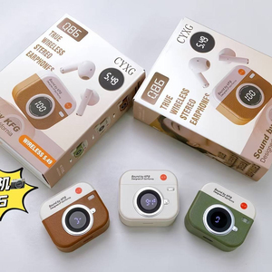 หูฟังไร้สาย Tws Bt5.4 True Wireless Stereo แบบเปิดหูพร้อมจอ LCD แสดงสถานะการชาร์จ หูฟังบลูทูธแบบใส่ในหู - Product Image 4