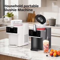 Máquina Eléctrica Portátil para Granizados de 2L, Fácil de Limpiar, para Uso Doméstico, Cafeterías y Bares