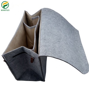Nouveau 2026 Organisateur de rangement en feutre pour chevet, support latéral pour lit et canapé, pour l'organisation de tablettes, magazines, téléphones et petits objets - Product Image 6