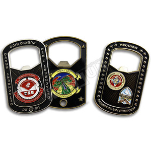 Logam kustom <span class=keywords><strong>tag</strong></span> anjing token koin dan pembuka botol tantangan pembuka botol koin - Product Image 3
